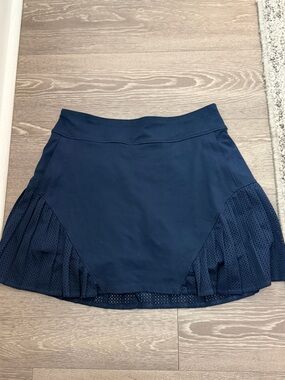 Under Armour Navy Athletic Skort with Mesh Panels